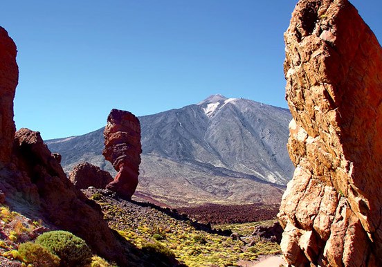 rocks in Teide