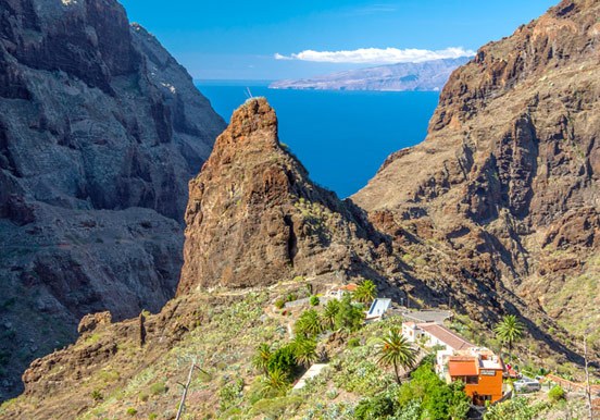 witness the beautiful landscapes of Masca