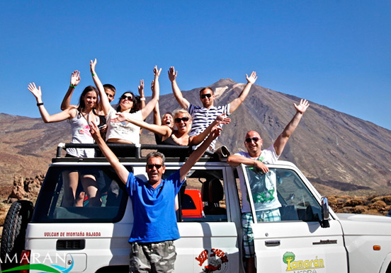 jeep safari tour to Teide National Park