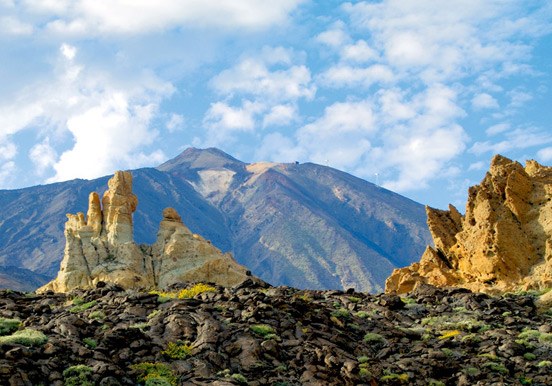 rocks around Mt. Teide