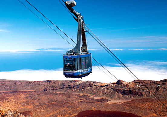 Cable Car to Mt Teide