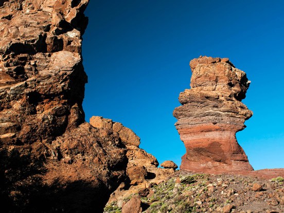 volcanic rocks in Teide