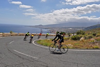 mountain bike tour along Tenerife coast