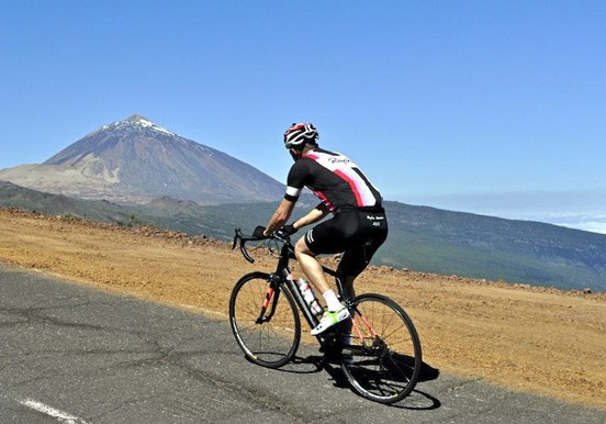 road bike tour to Mount Teide