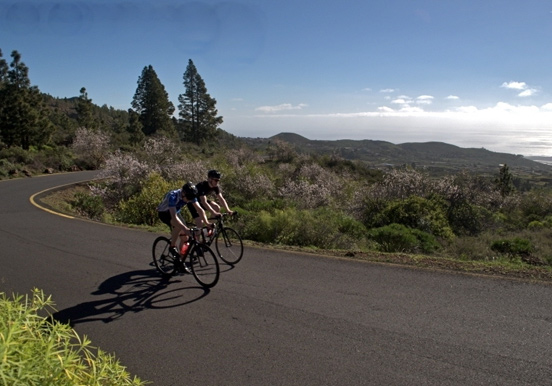road bike tour to Teide National Park
