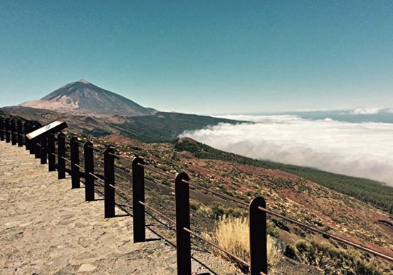 see Mount Teide via road bike tour