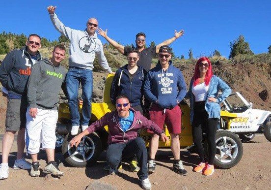 fun adventure via buggy tour in Las Americas