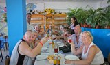 Lunch at a restaurant in Anaga hiking tour