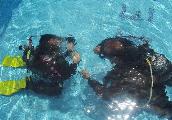 PADI open water course in Tenerife