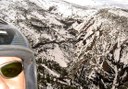 paragliding over mountains in Tenerife