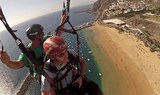 paragliding over Tenerife coast