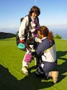 paraglide in Puerto de la Cruz