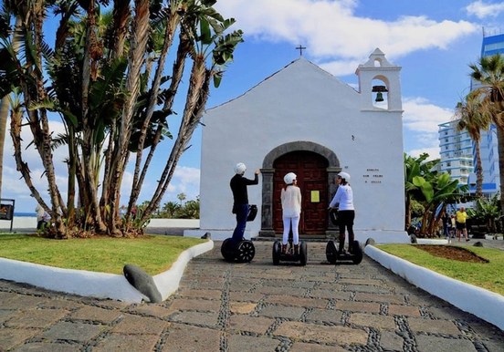 Segway tour San Telmo Church.jpg