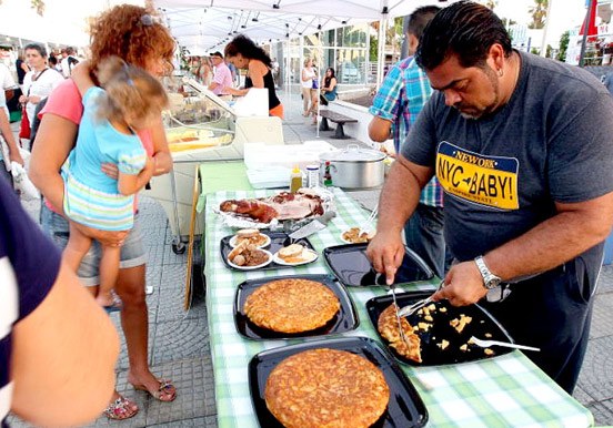 food in Costa Adeje market