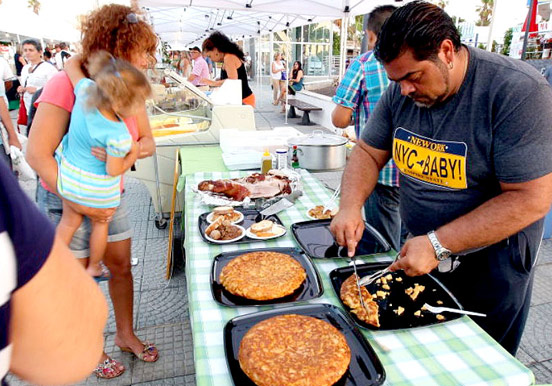 food in Costa Adeje market