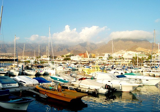 Puerto Colon in Costa Adeje