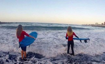 Surf lessons in Puerto de la Cruz