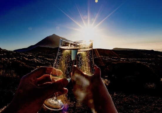 Cheers to the sunset with a sparkling wine.jpg