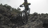 mountain bike tour on rocky terrain in Tenerife