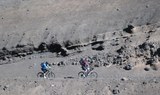 mountain bike tour through Tenerife volcanic terrain