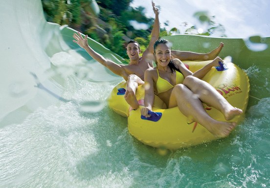 Mekong rapids in Siam Park