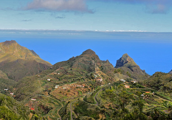 hiking in El Batan Tenerife
