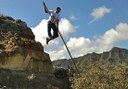 hiking through Taborno route in Anaga mountains