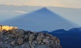 hiking though Teide trail