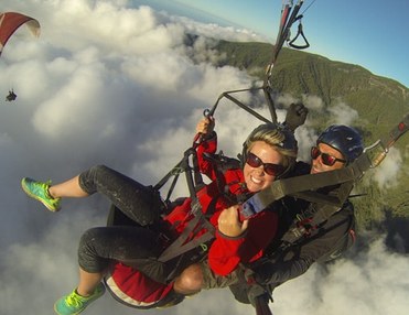 Paragliding tandem from Ifonche­ to Costa Adeje