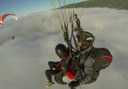 see clouds below your feet via paragliding in Tenerife