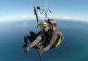 paragliding over Tenerife waters