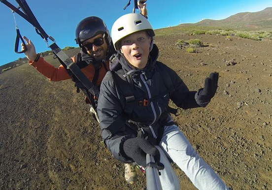 Tenerife tandem paragliding