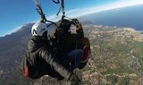 see Tenerife coast via paragliding