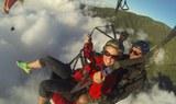 tandem paragliding over Tenerife