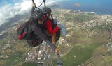 paraglide over Tenerife villages and coast