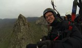 paraglide near Tenerife mountains