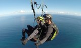 paragliding over Tenerife waters