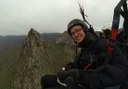 paraglide near Tenerife mountains