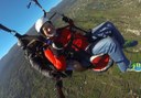 paragliding over Tenerife terrain