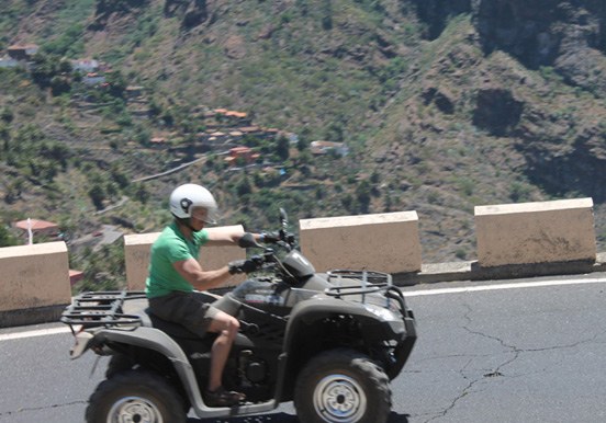 ride the quad buggy and explore Masca