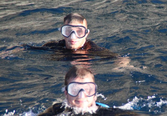 swim and snorkle in Tenerife