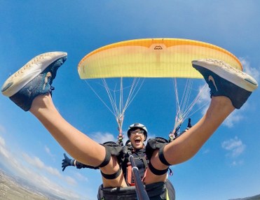 Tandem Paragliding Ifonche or Taucho Route