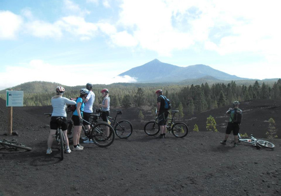 mountain bike tour in Tenerife