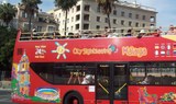 Hop-on and Hop-off double-decker bus in Malaga City tour