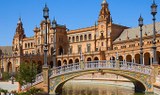 Plaza de Espana in Seville City tour