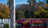 ride the open-top double-decker bus for Seville City tour