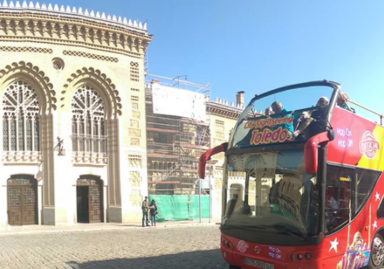 Hop-on and Hop-off city tour in Toledo