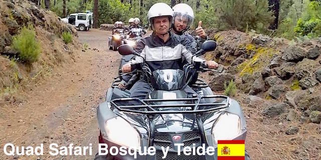 Quad Safari Bosque y Teide ES